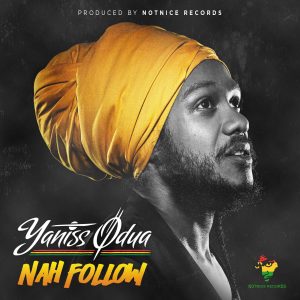 Pochette Single Yaniss Odua Nah Follow Disponible en En digital