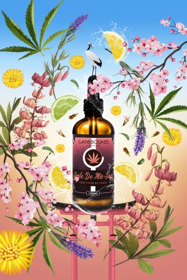 Affiche produit CBD Huile de Ma-Sage Affiche produit CBD Huile de Ma-Sage