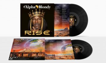 Création graphique des pochettes vinyles pour Alpha Blondy - Rise