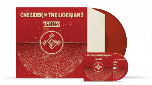 Chezidek - Timeless, visuel réalisé par un graphiste musical : packaging vinyle, digipack et version digitale