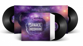 Danakil meets Ondubground visuel réalisé par un graphiste musical : packaging vinyle, digipack et version digitale