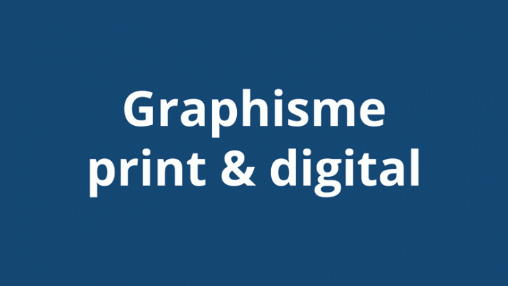 Animation illustrant le service de design graphique print et digital à Bordeaux par Loseou
