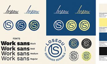 Loseou Graphiste logo à Bordeaux