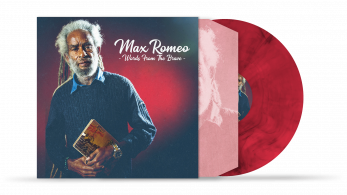 Max Romeo Words from the Brave, visuel réalisé par un graphiste musical : packaging vinyle, digipack et version digitale