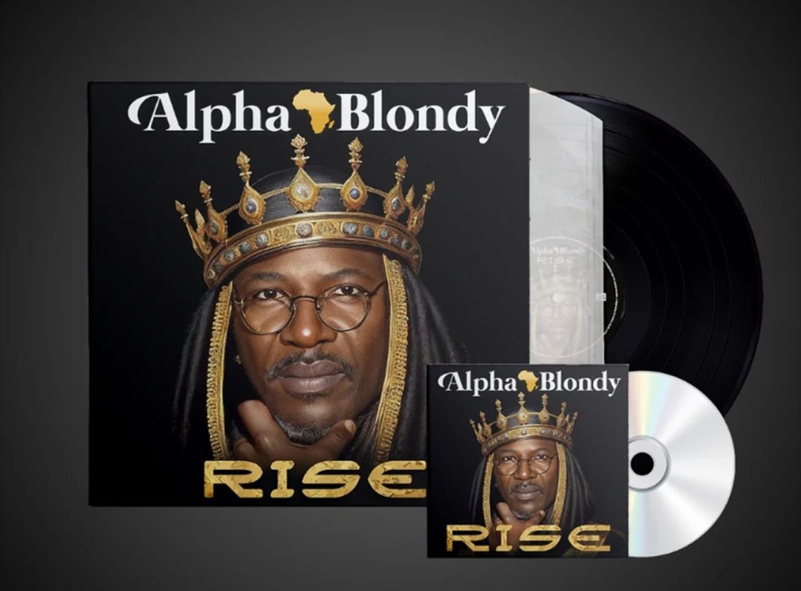 Pochette Album Alpha Blondy Rise Disponible en Digipack Vinyle et Digital