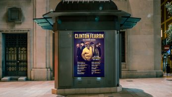 Création de l’affiche de tournée 2025 pour Clinton Fearon