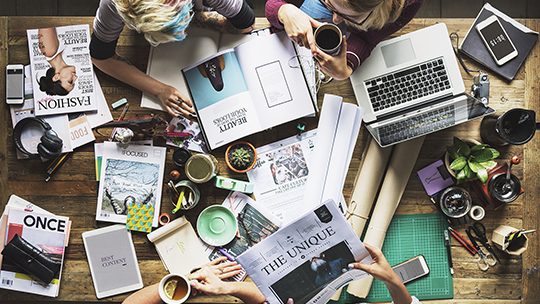 Brainstorming sur les support de communication visuelle